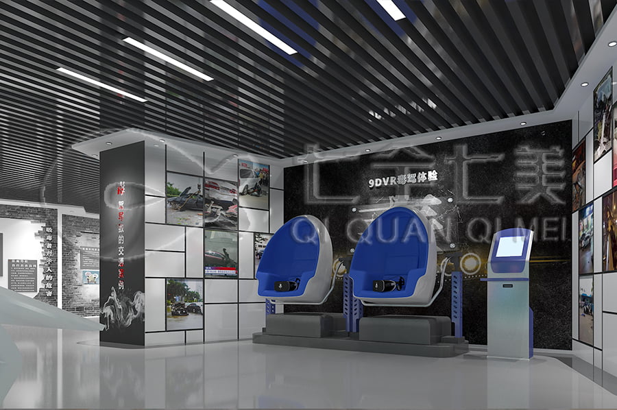 青少年毒品預(yù)防教育基地，高科技禁毒防艾實(shí)踐基地，禁毒基地效果圖設(shè)計(jì)