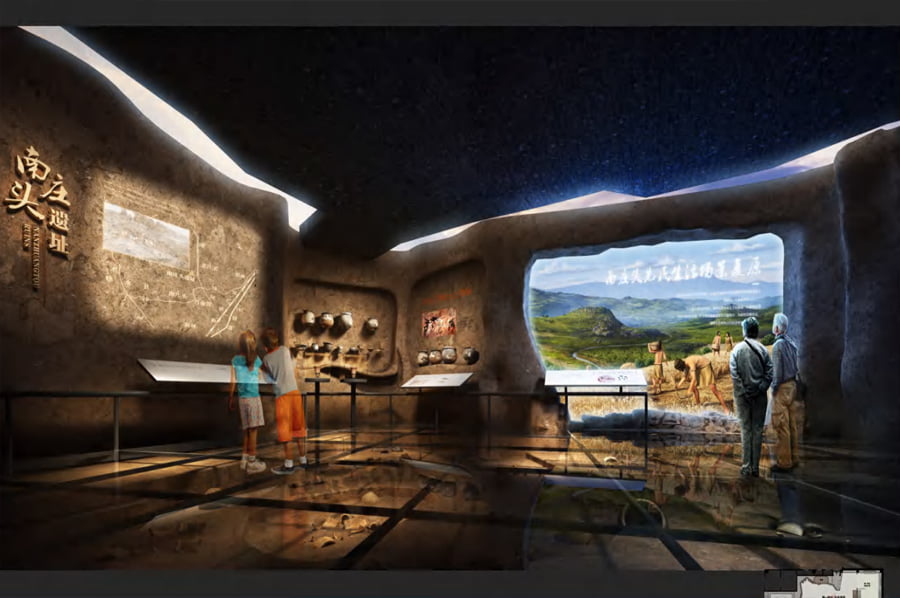 農(nóng)業(yè)局展覽館效果圖