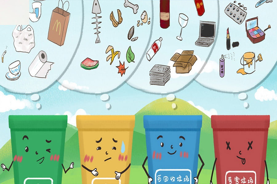 環(huán)?？破照褂[館施工圖,智慧環(huán)保體驗館設備,智慧垃圾分類環(huán)保教育展廳建設