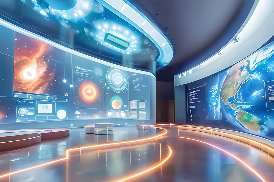 氣象局展館設(shè)計(jì)