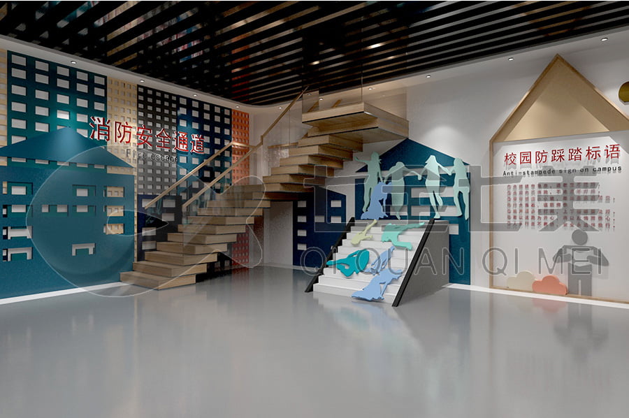 普法館，普法宣傳展廳解決方案公司，法院法制教育展館設計圖片