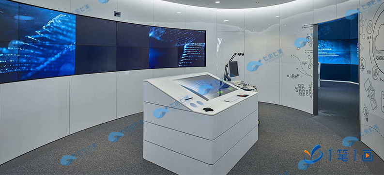 展廳布置，多媒體互動(dòng)展廳布置