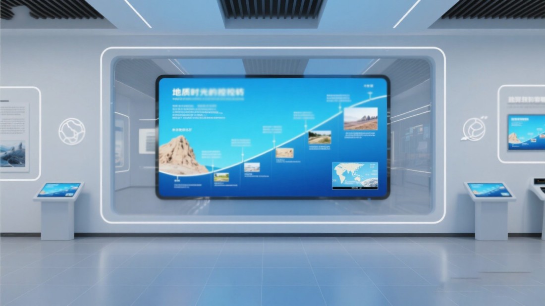 智能自然資源科普館效果圖 智能自然資源科普館效果圖